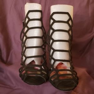 Madden Girl Caged Sandals